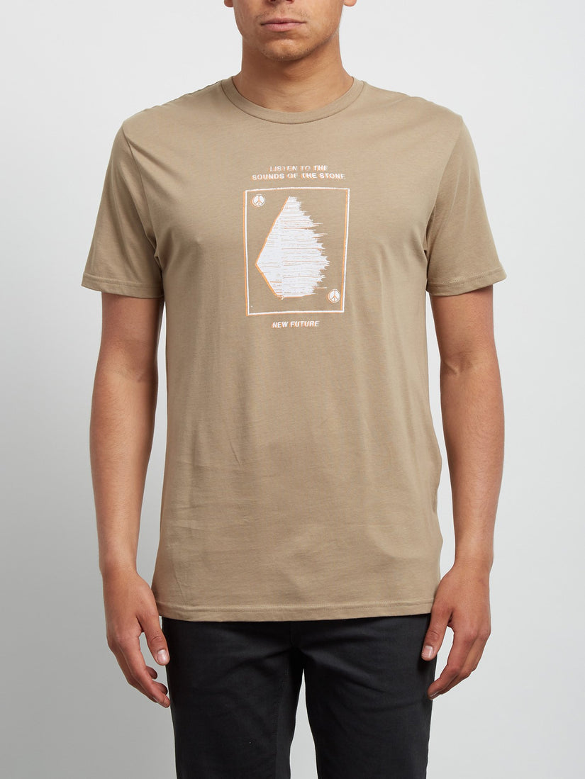 Sound Tee - Sand Brown