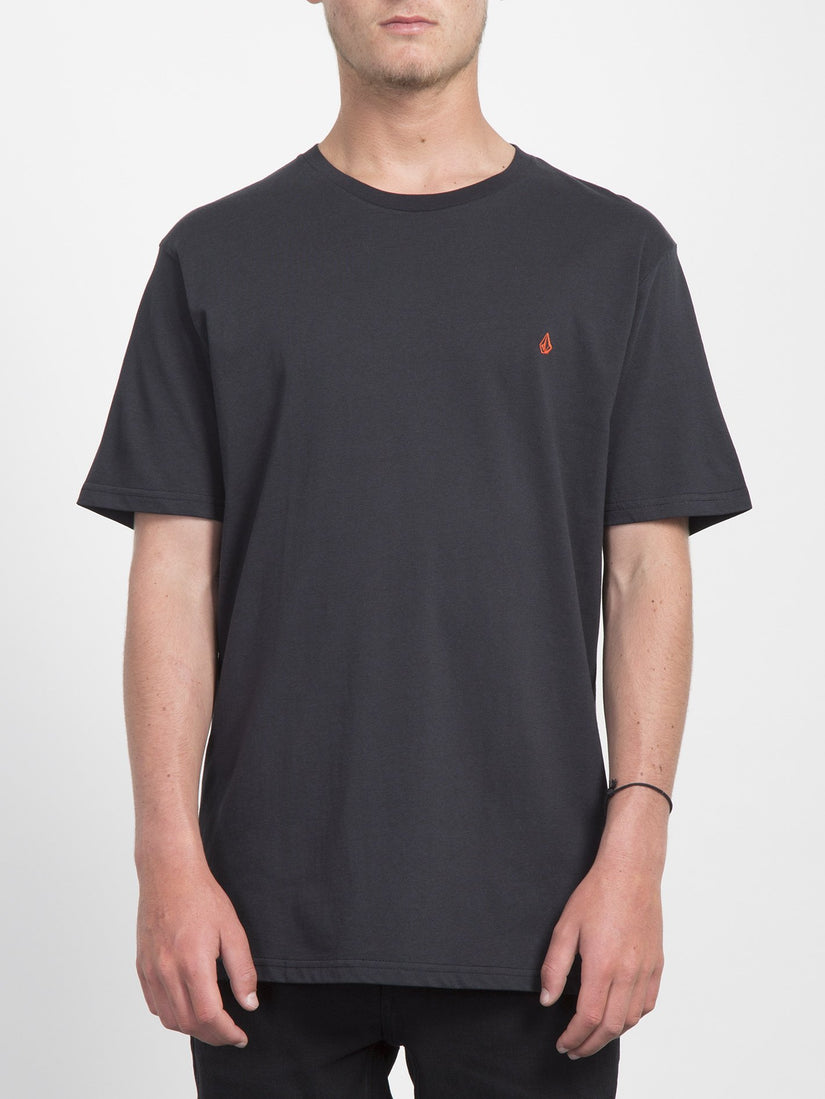 Stone Blank T-shirt  - Black