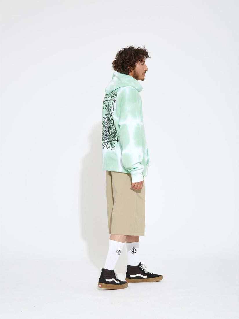 Trippin Dye Hoodie - BOTTLE GREEN (A4112306_BTG) [2]