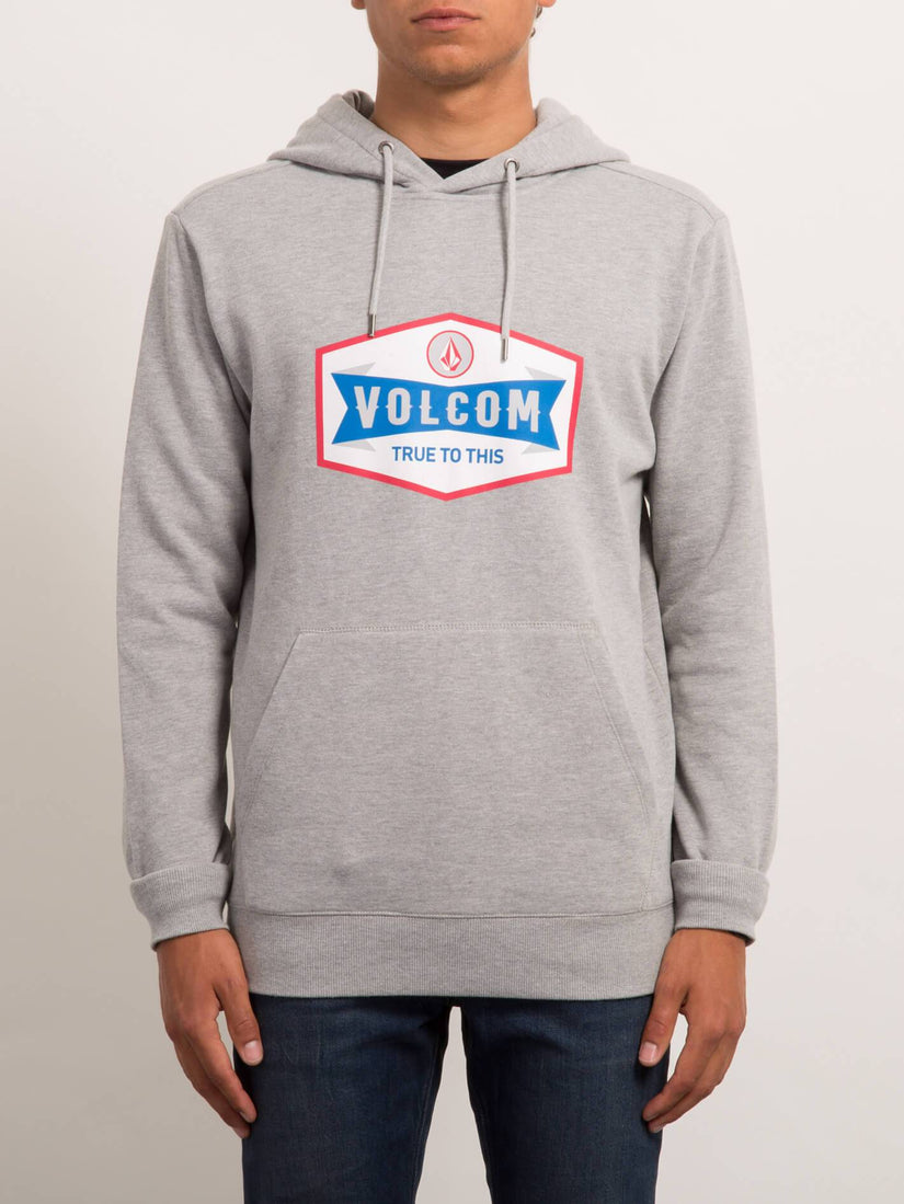 Supply Stone Pullover Hoodie - Heather Grey