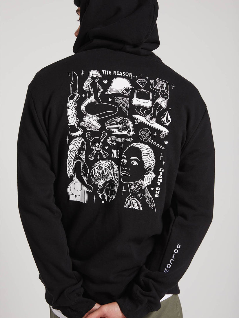 Mike Giant Pullover - Black (A4131912_BLK) [3]