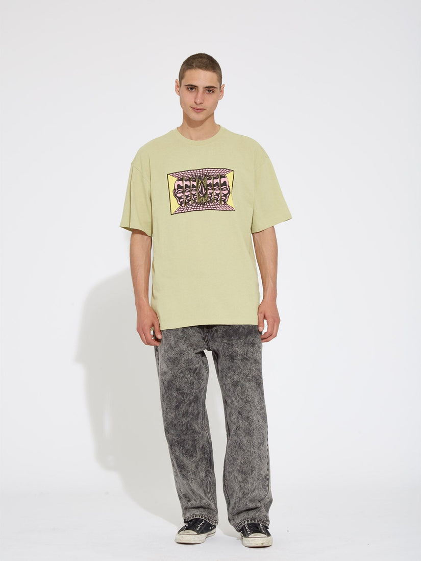 Mind Invasion T-shirt - LENTIL GREEN (A4312305_LEN) [F]