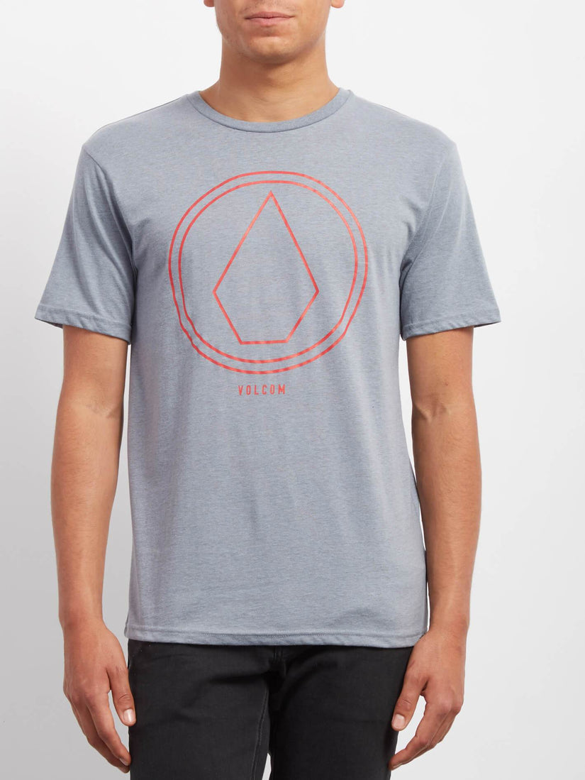 Pinline Stone Heather T-shirt - Arctic Blue