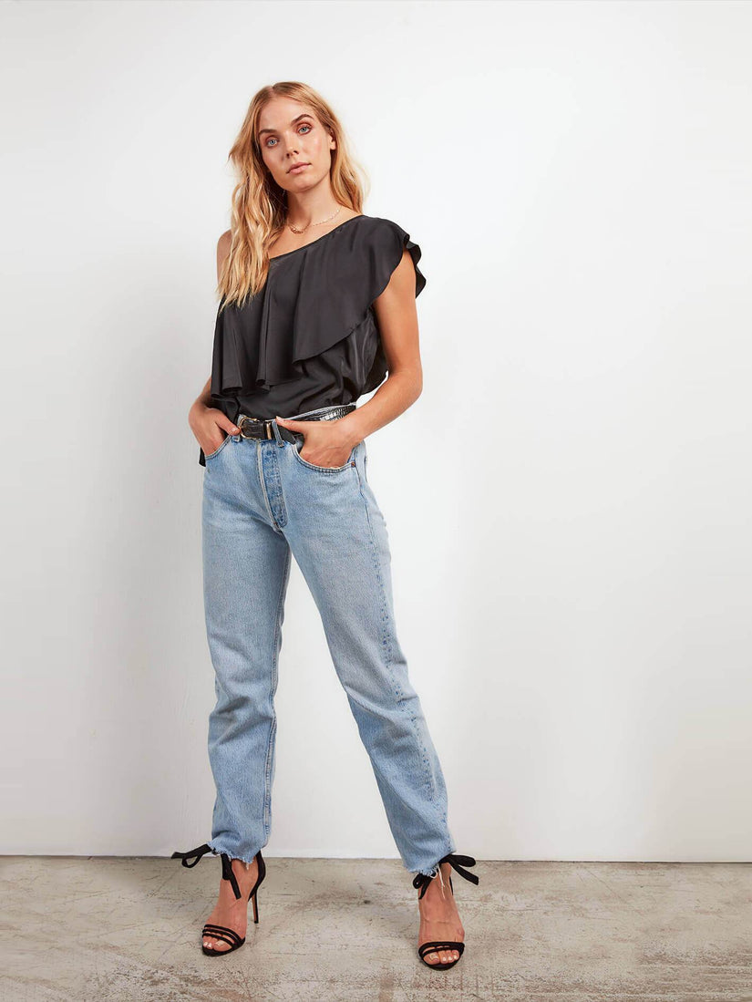 Hangin Ruff Top - Black
