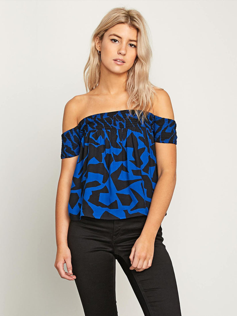 Off The Ledge Short Sleeve Shirt - Marina Blue