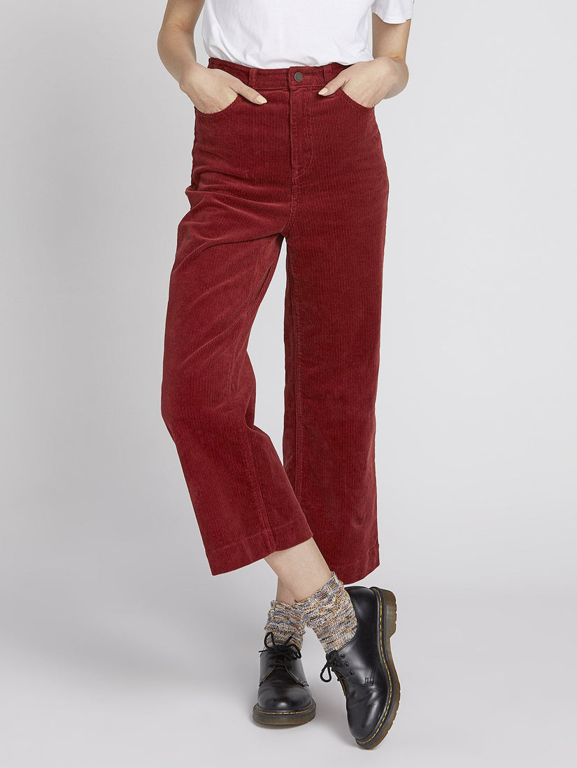 Oh My Cord Wide Leg - Auburn (B1931906_AUB) [1]