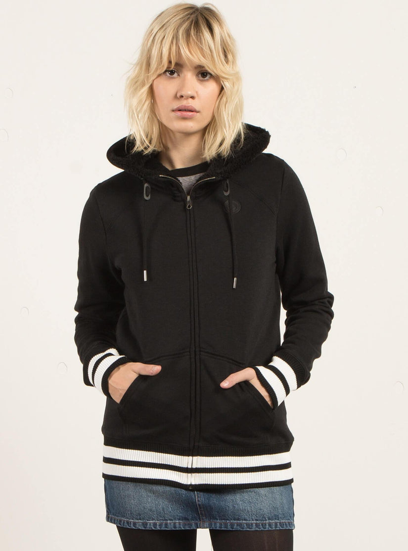 Good One Zip Hoodie - Black