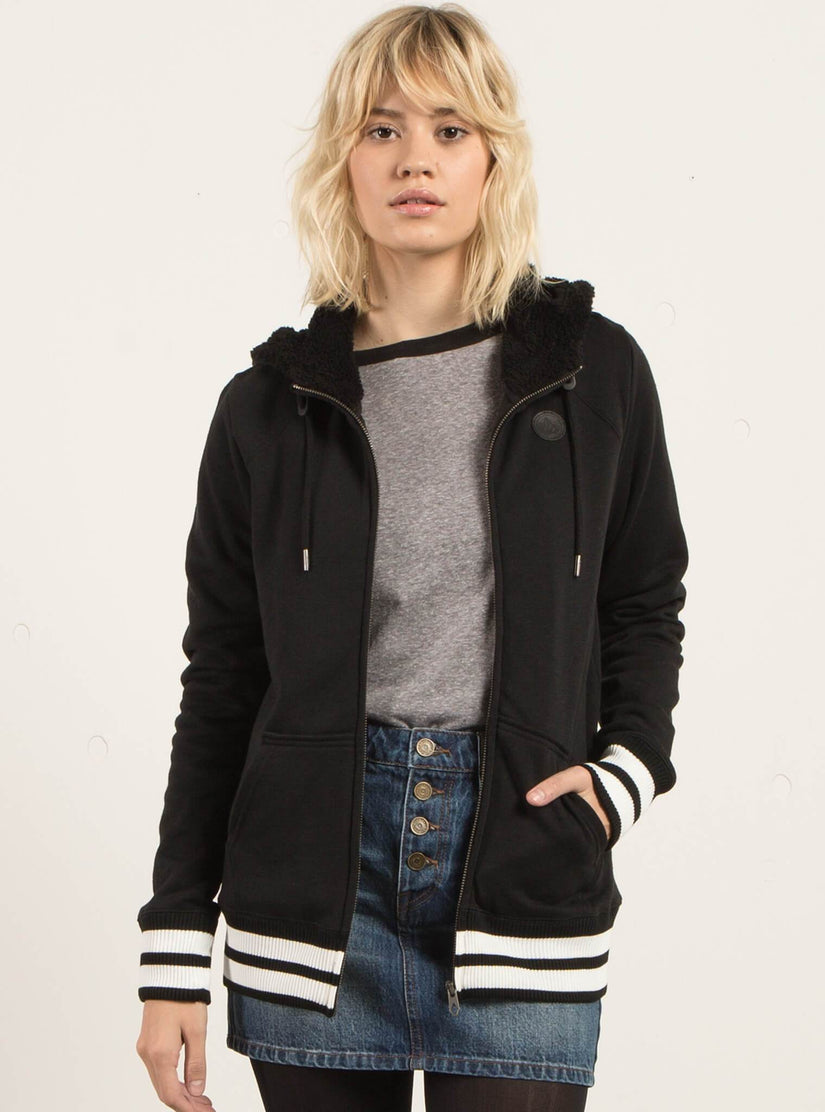 Good One Zip Hoodie - Black