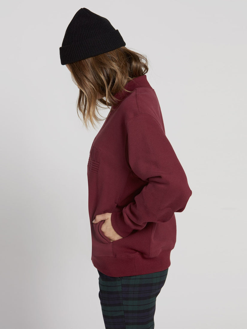 Yomcom Sweater - Zinfandel (B3131958_ZIN) [1]