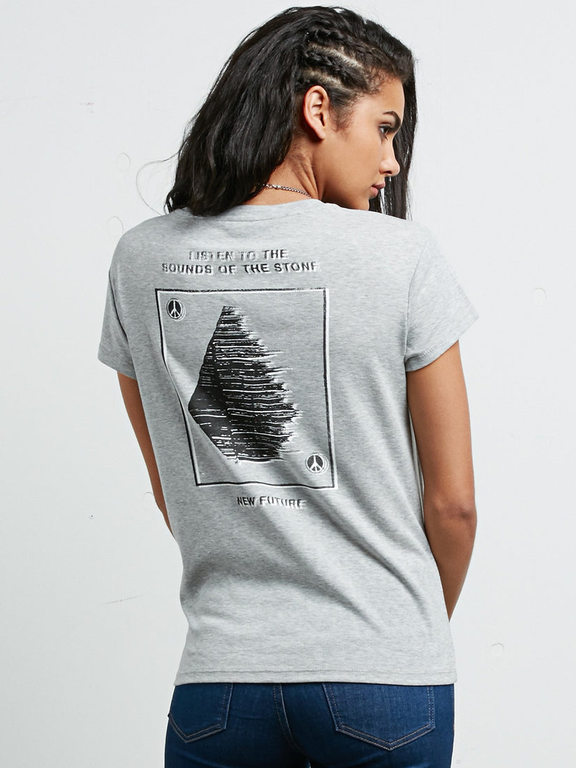 Easy Babe Rad 2 Tee - Heather Grey