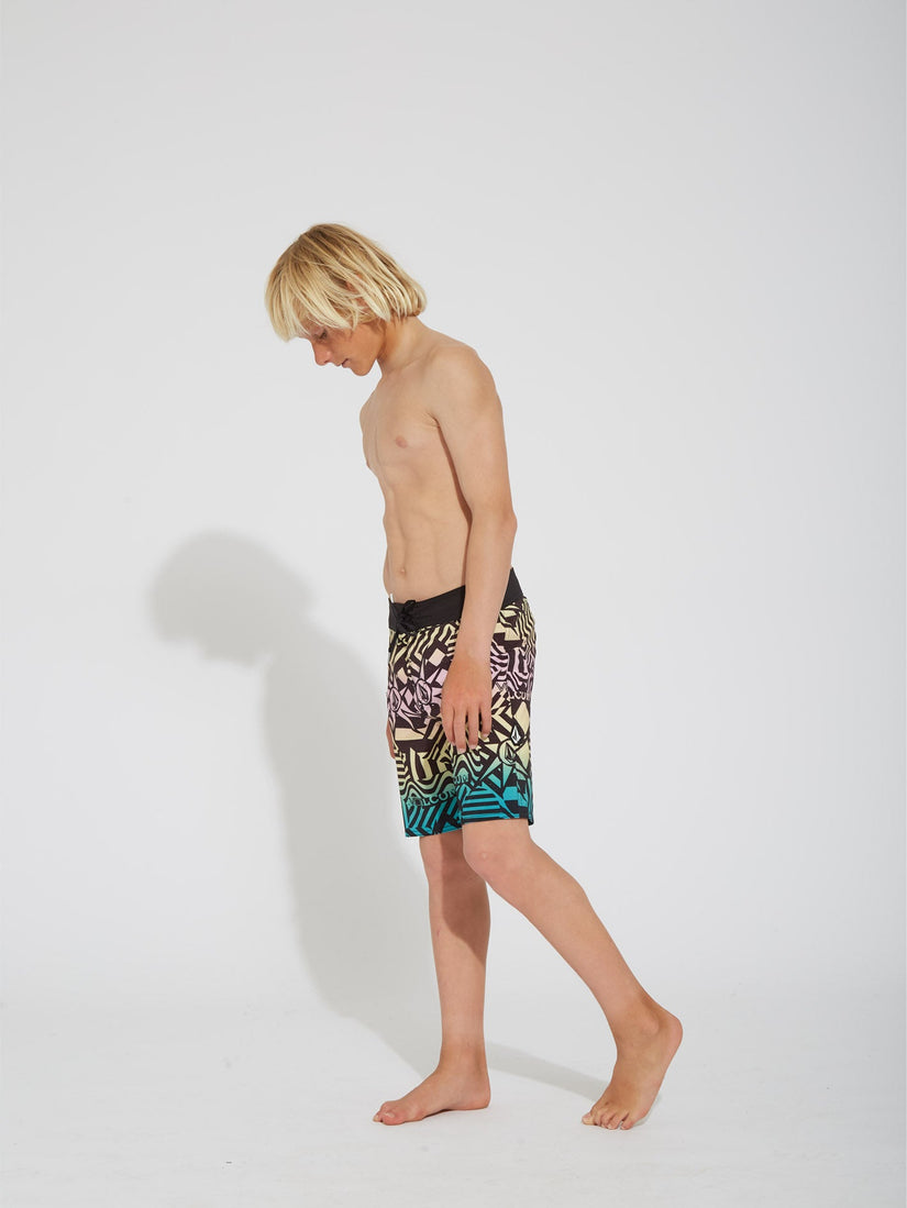 Mod Ringer 16" Boardshort - BLACK - (KIDS) (C0812334_BLK) [3]