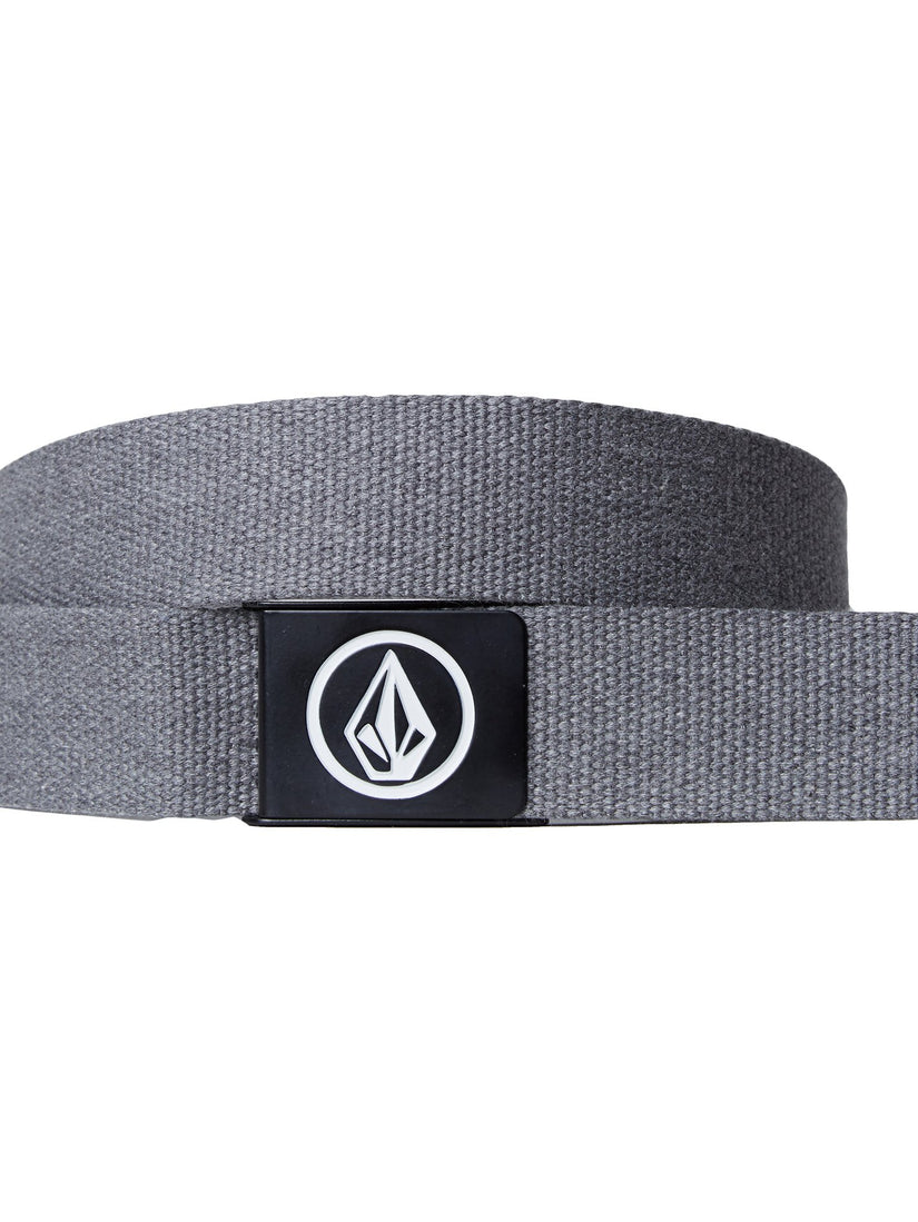Circle Web Belt - Charcoal Heather