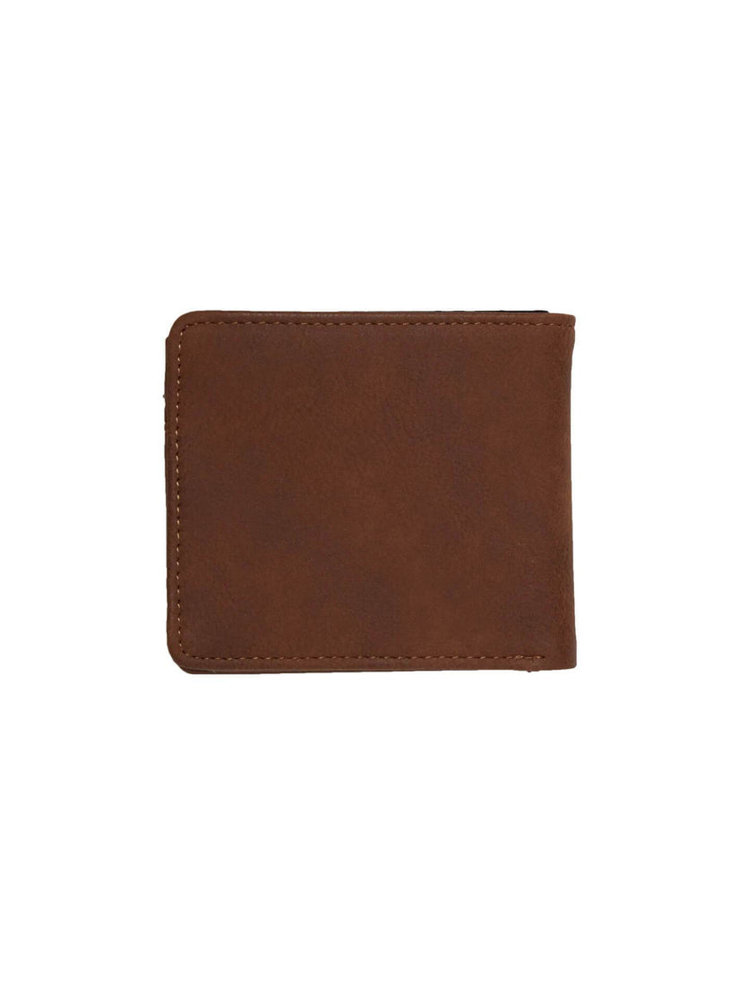 Slim Stone Pu Wallet - Brown