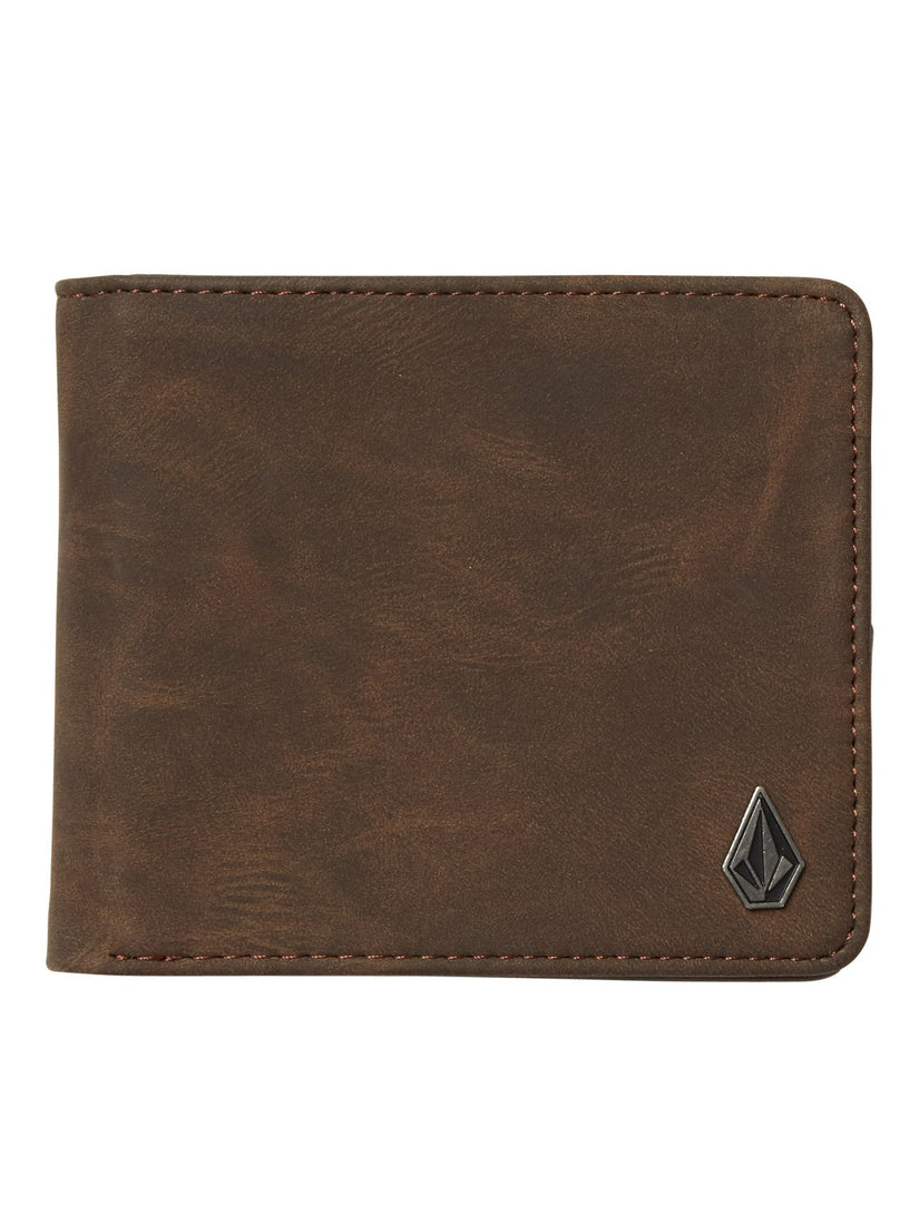 SLIM STONE PU WLT L (D6031856_BRN) [F]