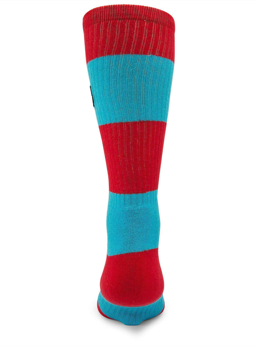 Burger X Volcom Socks - True Red