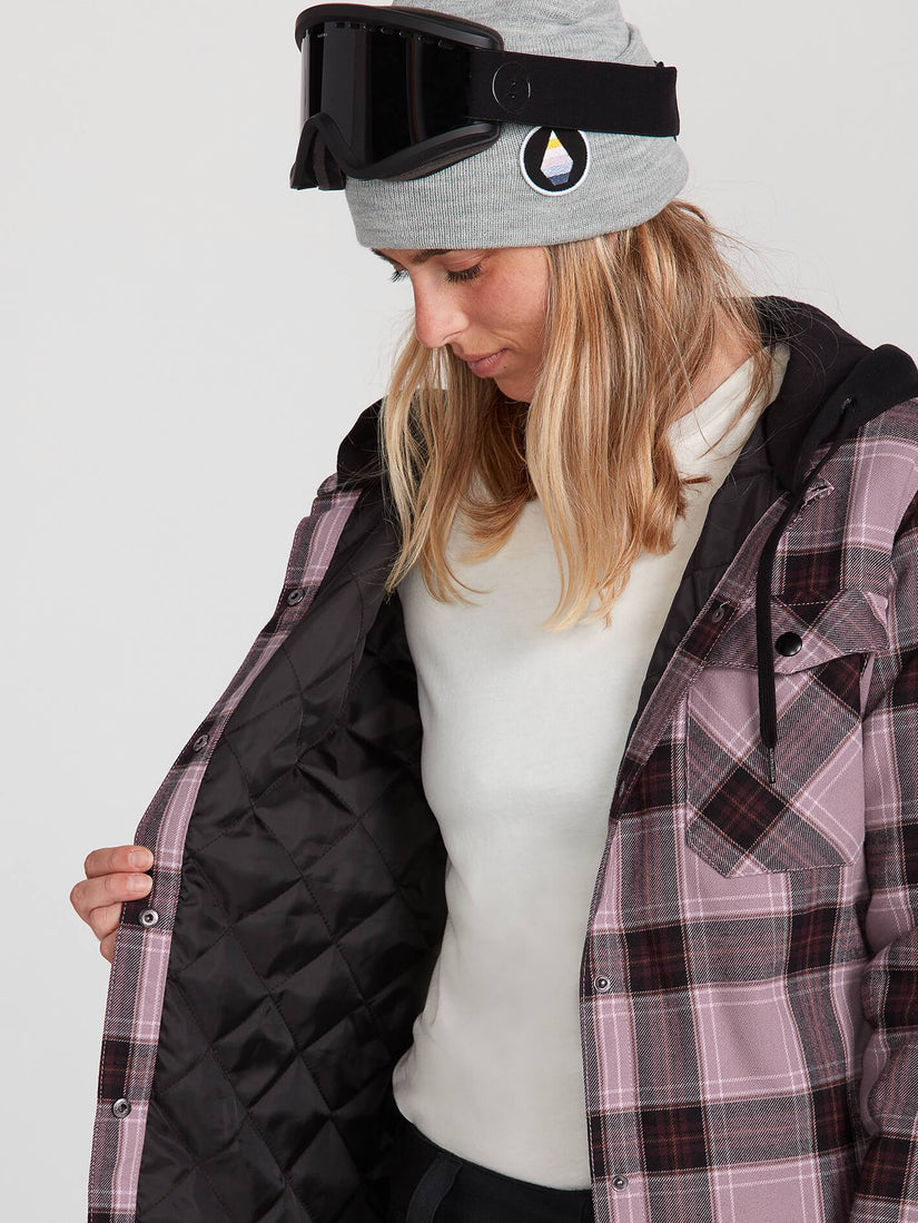 HOODED FLANNEL JKT (H0252005_NVY) [2]