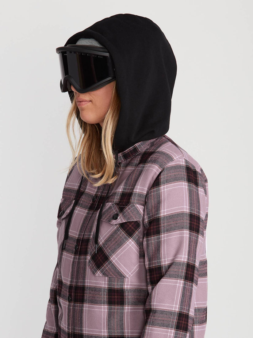 HOODED FLANNEL JKT (H0252005_NVY) [3]