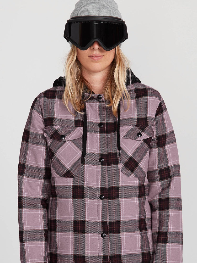 HOODED FLANNEL JKT (H0252005_NVY) [6]
