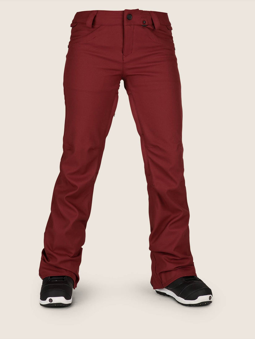 Species Stretch Pants - Burnt Red