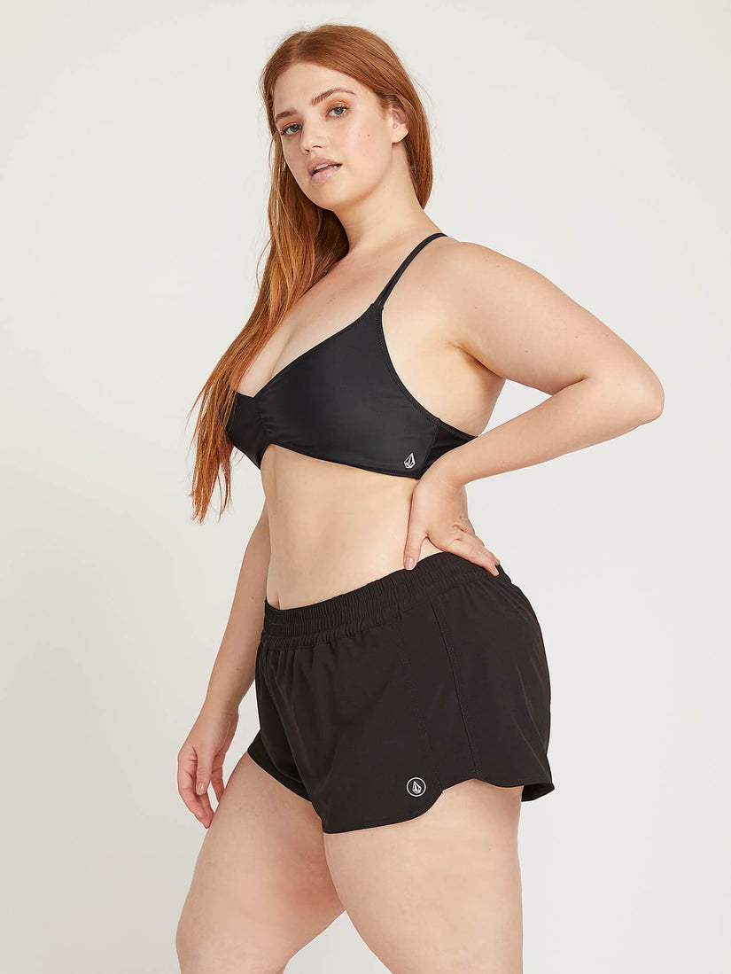Simply Solid 2 Boardshorts - Black